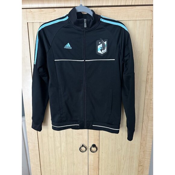 Adidas Youth Large 10-12 Minnesota United MLS Soccer Warm Up Jacket - Picture 7 of 7